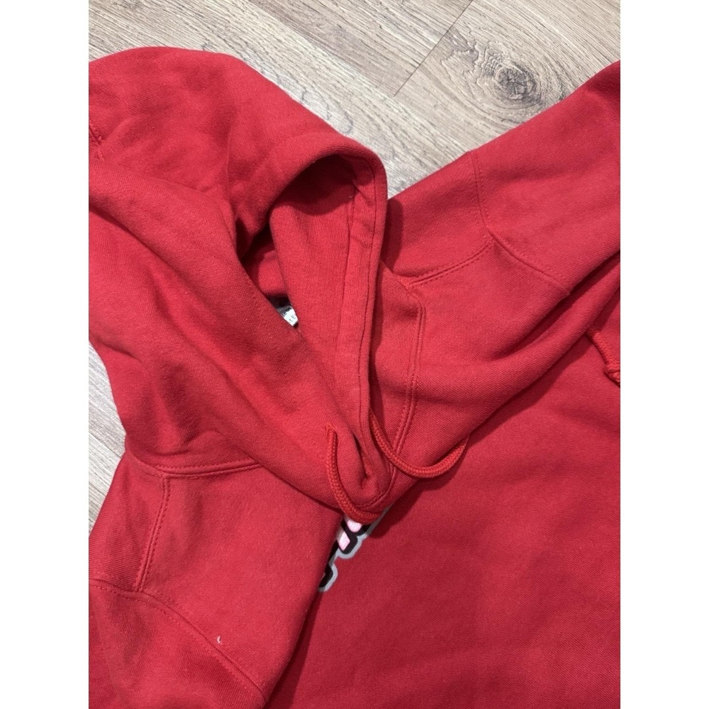 Y2K Hurley Red Women‎ Hoodie Size S - Picture 6 of 8